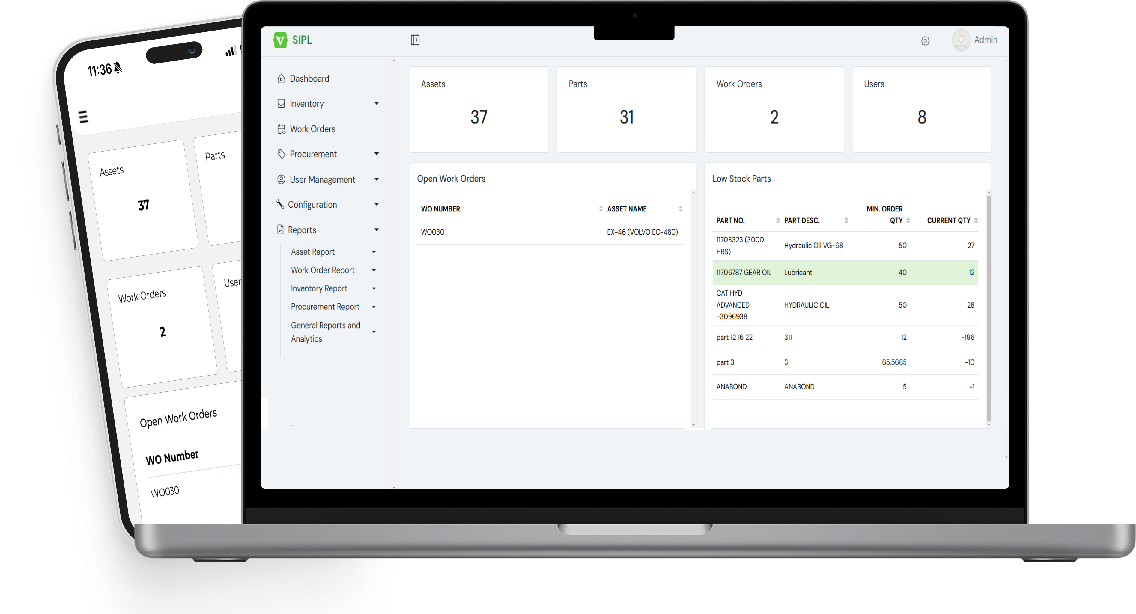 CMMS - Computerized Maintenance Management System