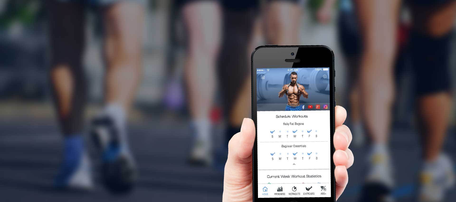 Fitness Mobile and TV App - Workout Solution