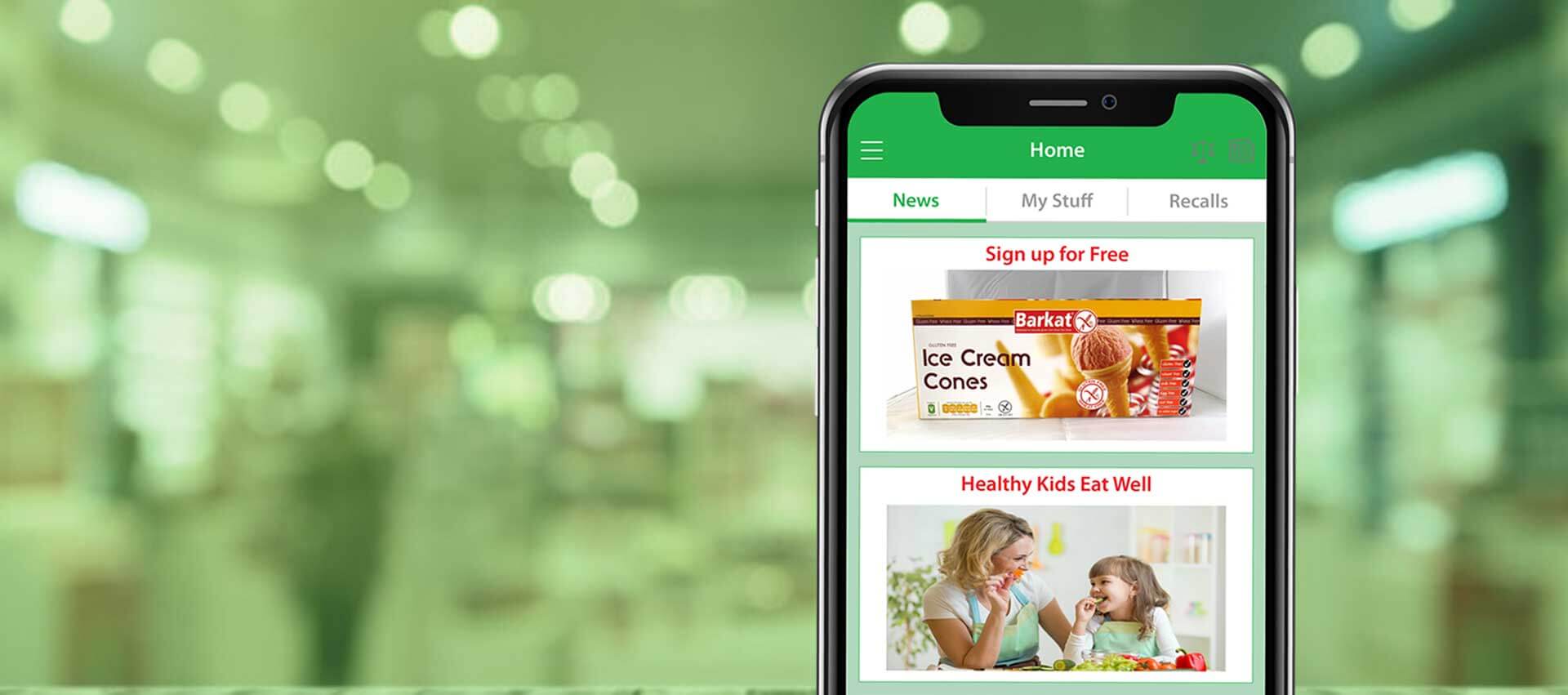 Products and Recipes Nutritional Advice App