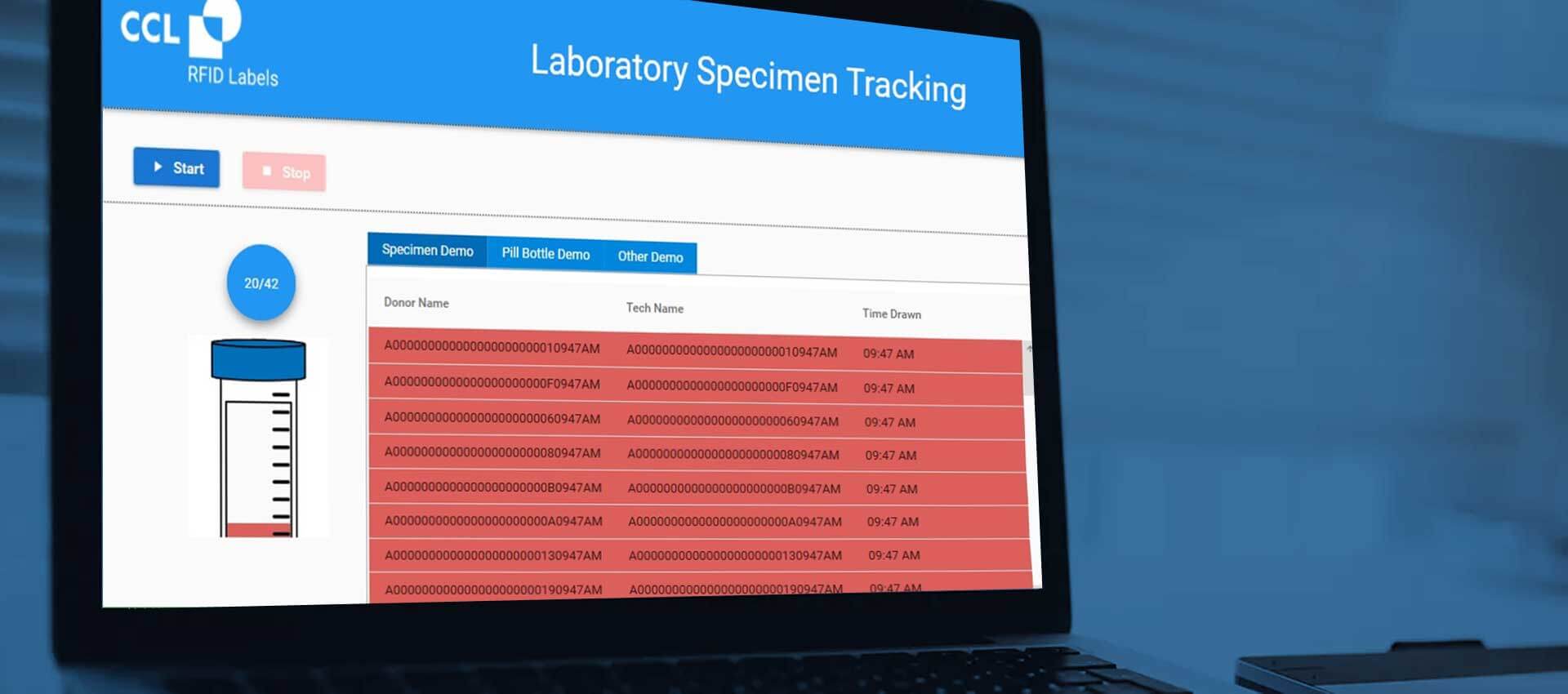 RFID-based Laboratory Specimen Tracking