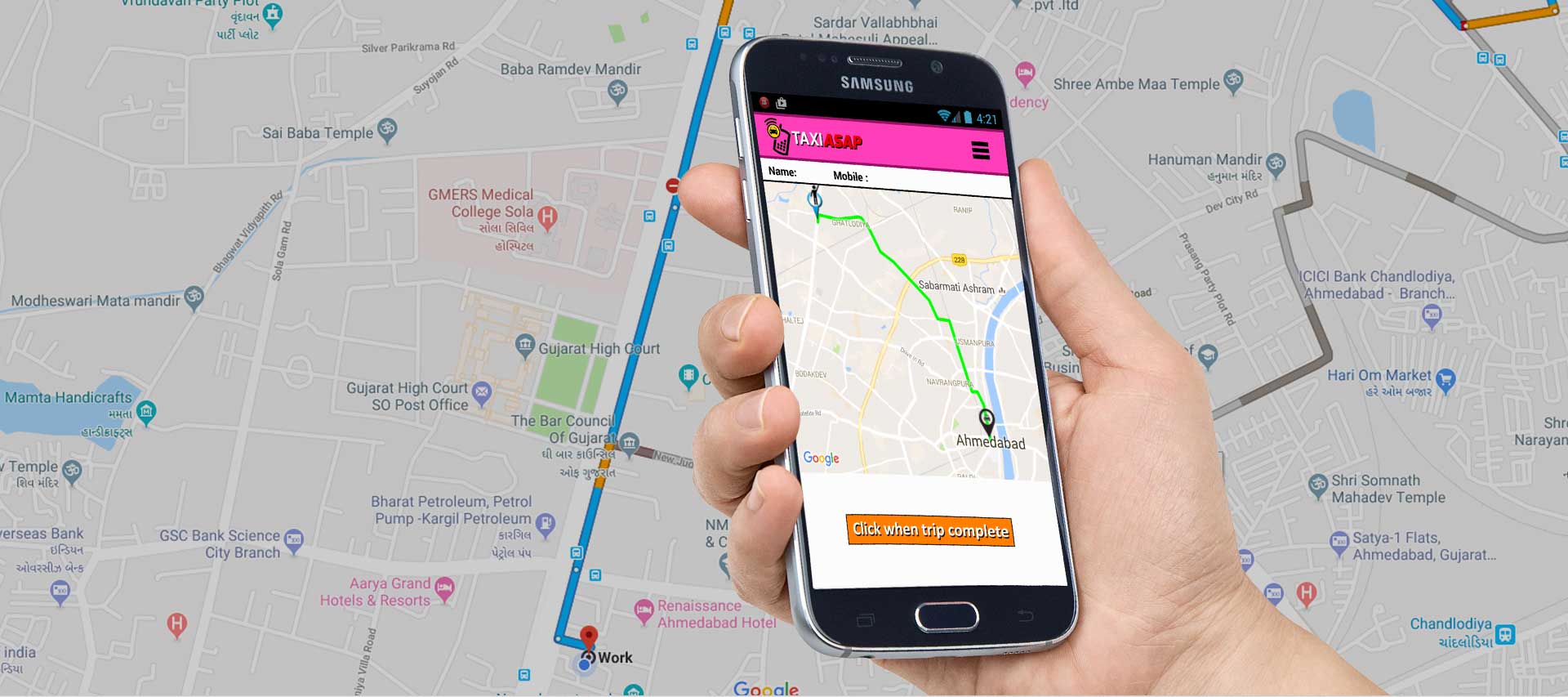 Taxi App - Ride Solution