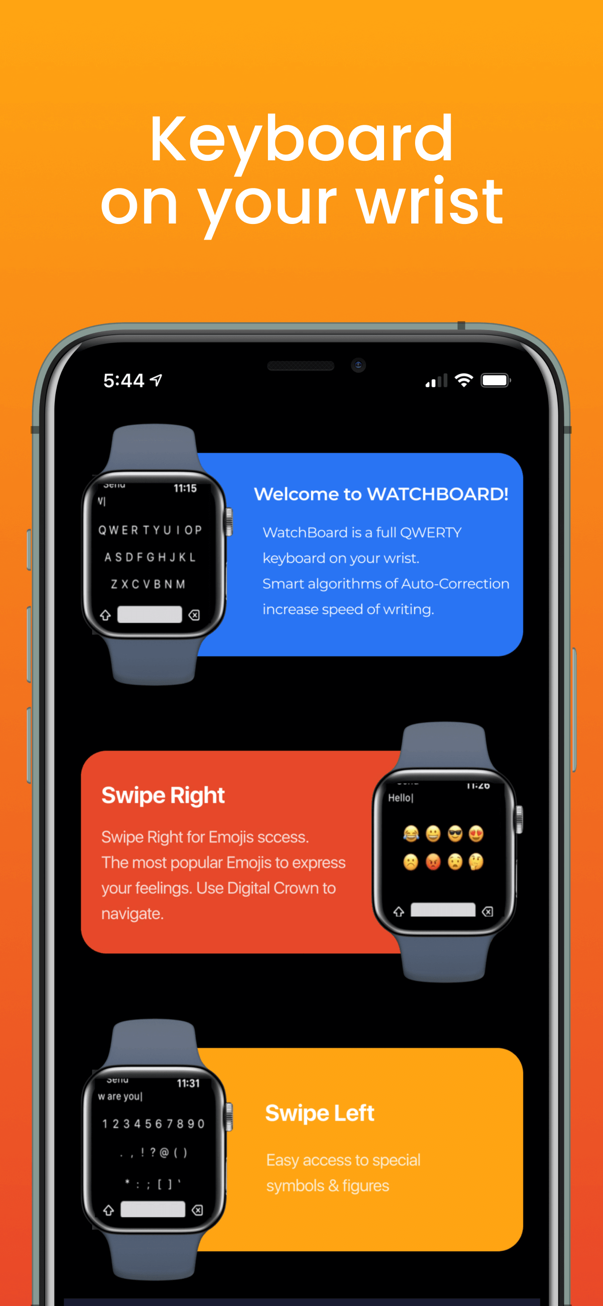 WatchBoard - Keyboard for Apple Watch